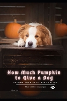 How Much Pumpkin tо Give а Dog: become your pet's best friend null Book Cover