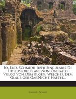 Io. Lud. Schmidii Liber Singularis De Fideiussore Plane Non Obligato: Vulgo Von Dem Bugen, Welcher Dem Glaubiger Gar Nicht Haftet... 1272397114 Book Cover