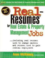 Real-Resumes for Real Estate and Property Management Jobs 1475099886 Book Cover