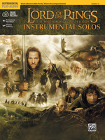 The Lord of the Rings, Instrumental Solos: The Motion Picture Trilogy, Viola (Removable Part)/ Piano Accompaniment, Level 2-3 0757923313 Book Cover