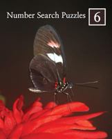 Number Search Puzzles 6: 100 Elegant Puzzles in Large Print 1500931314 Book Cover