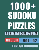 1000+ Sudoku Puzzles: Large Print Sudoku Activity Book for Adults without Answers B08LYL2DGF Book Cover