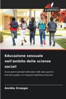 Educazione sessuale nell'ambito delle scienze sociali (Italian Edition) 6208834929 Book Cover