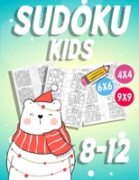 Sudoku Kids 8-12: 270 Sudokus für intelligente Kinder von 6-10 Jahren - Mit Anleitungen, Profi-Tipps und Lösungen - Großdruck B08KQ818L5 Book Cover