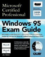 Microsoft Certified Professional Guide Windows 95 (Ms Certified Professional) 0789707446 Book Cover