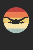 Schwimmen Schwimmer Notizbuch: Schwimmen Schwimmer Notizbuch f�r Liebhaber / Notizheft / Notizblock A5 (6x9in) Dotted Notebook / Punkteraster / 120 gepunktete Seiten 1678847879 Book Cover