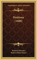 Positions 1164355546 Book Cover