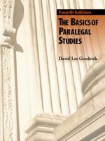 The Basics of Paralegal Studies 013088331X Book Cover