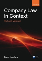 Company Law in Context: Text and Materials 0199609322 Book Cover