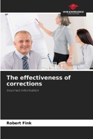 The effectiveness of corrections 6209880614 Book Cover