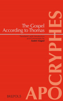 The Gospel According to Thomas: Introduction, Translation and Commentary 250358490X Book Cover
