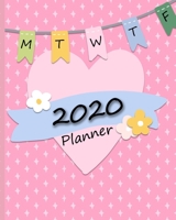 2020 Planner: Personal Planner Weekly and Daily at a glance with Calendar (January 2020 - December 2020) 169736697X Book Cover