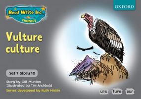 Read Write Inc. Phonics: Grey Set 7 Storybooks: Vulture Culture 0198462204 Book Cover