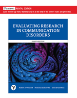 Evaluating Research in Communication Disorders 0135228522 Book Cover