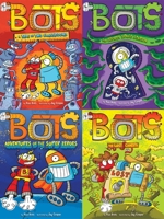 The Bots Collection #2: A Tale of Two Classrooms; The Secret Space Station; Adventures of the Super Zeroes; The Lost Camera 1665904992 Book Cover