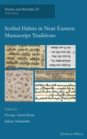 Scribal Habits in Near Eastern Manuscript Traditions 146324195X Book Cover