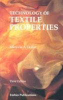 Technology of Textile Properties 0901762822 Book Cover