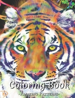 Coloring Book: An Adult Coloring Book Featuring Tropical Scenes, Stunning Island Landscapes And Exotic Animal And Flower Designs B09TDPTMH7 Book Cover