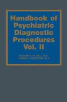 Handbook of Psychiatric Diagnostic Procedures 0852006578 Book Cover