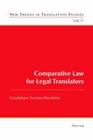 Comparative Law for Legal Translators 3034317255 Book Cover