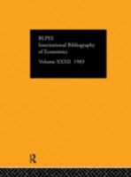 IBSS: Economics: 1983 Volume 32 0422810800 Book Cover
