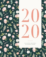 2020 UK-Dated Monthly & Weekly Diary: Dated January 2020 to December 2020 Diary - Two-Page Monthly & Weekly View Spreads - Monday to Sunday Weeks - 8x10" 1086965949 Book Cover