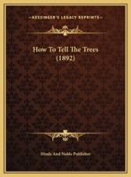 How To Tell The Trees 1169539319 Book Cover