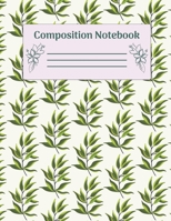 Composition Notebook: Wide Ruled Notebooks Paper - Composition Notebook (Diary, Journal) 8.5x11in 100 Pages Wide Ruled Notebooks Paper 1699133417 Book Cover