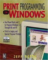 Printing Programming in Windows: Driving Special Printers [With Disk] 0879305851 Book Cover