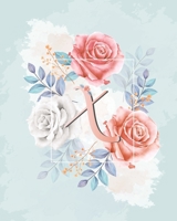 X Alphabet Notebook Journal: Notebook alphabet /Journal/ Notepad/ Diary For Girls |Floral Design Notebook with Alphabetical. 1677560665 Book Cover