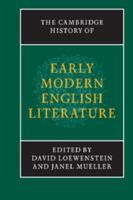 The Cambridge History of Early Modern English Literature 0521684994 Book Cover