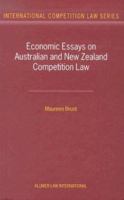 Economic Essays on Australian and New Zealand Competition Law 9041119914 Book Cover