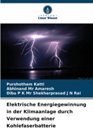 Elektrische Energiegewinnung in der Klimaanlage durch Verwendung einer Kohlefaserbatterie (German Edition) 6208270472 Book Cover