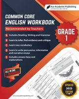 Common Core English Workbook: Grade 1 1962517004 Book Cover