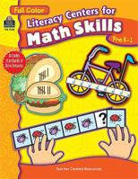 Literacy Centers for Math Skills, Grades PreK-1 0743933982 Book Cover