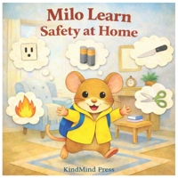 MILO LEARN SAFETY AT HOME: A SIMPLE GUIDE TO STAYING SAFE AT HOME (KindMind Collection) B0GXB4T893 Book Cover