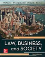 Law, Business, and Society 0073377651 Book Cover