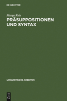 Prasuppositionen Und Syntax 3484102772 Book Cover