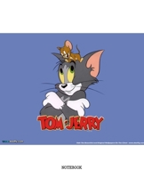 Notebook: Tom and Jerry Cartoon Soft Glossy Cover College Ruled Lined Pages Book 7.5 x 9.25 Inches 110 Pages 1692387154 Book Cover