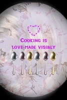 Cooking Is Love Made Visibly: All Purpose 6x9 Blank Lined Notebook Journal Way Better Than A Card Trendy Unique Gift Pink Flower Baking 1704318378 Book Cover