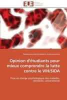 Opinion d'Étudiants Pour Mieux Comprendre La Lutte Contre Le Vih/Sida 3841780679 Book Cover