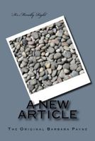 A New Article: Volume I Book One 0692976264 Book Cover