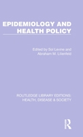 Epidemiology and Health Policy 1032243902 Book Cover