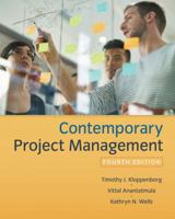 Contemporary Project Management 0538477024 Book Cover