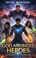 God Amongst Heroes: Accelerated Deception B0GJCWVX8Y Book Cover