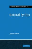 Natural Syntax: Iconicity and Erosion (Cambridge Studies in Linguistics) 0521319811 Book Cover