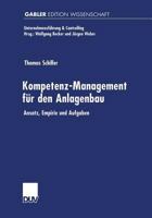 Kompetenz-Management für den Anlagenbau: Ansatz, Empirie und Aufgaben 3824472260 Book Cover