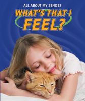 What's That I Feel? 0766087204 Book Cover