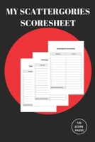 MY Scattergories Score sheet 1654742740 Book Cover