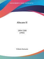Aliscans II: 2894-5380 1169537901 Book Cover